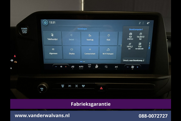 Ford Transit Custom 2.0 TDCI 136pk L2H1 Fabrieksgarantie Euro6 Airco | Camera | Apple Carplay | LED | Cruisecontrol Android Auto, Verwarmde voorruit, Parkeersensoren, Bijrijdersbank, 2800kg trekvermogen