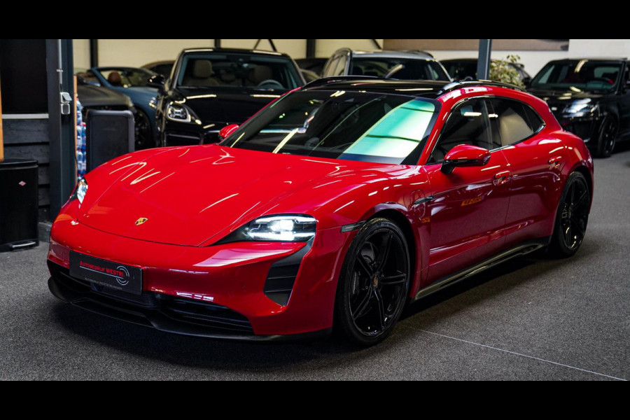 Porsche Taycan Sport Turismo GTS 93 kWh | Luchtvering / LIFT | Bose surround sound | Panorama | Luxe Leder / Alcantara | Sfeerverl