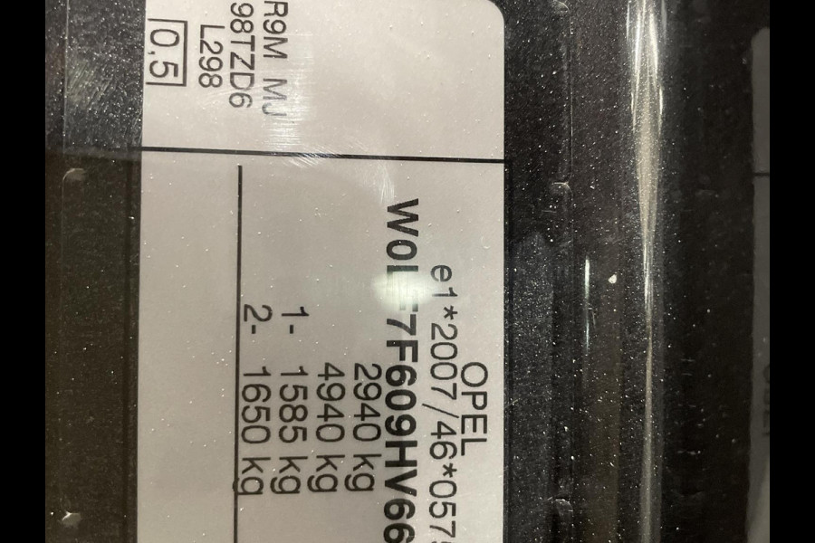 Opel Vivaro 1.6 CDTI L2H1 Dubbele Cabine Edition Dubbele Cabine Navi Airco Bluetooth Schuifdeur 6-Zits APK t/m 11-2026