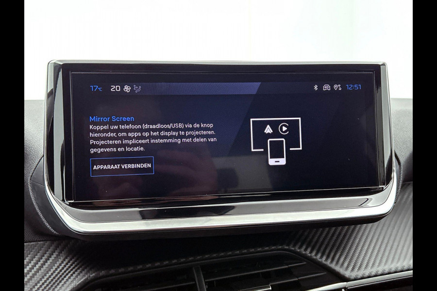 Peugeot 208 1.2 Hybrid 100PK Automaat Allure | Navigatie | Apple Carplay/Android Auto | Airco | Camera | Parkeer sensoren | Cruise Control | Led | Lichtmetalen Velgen