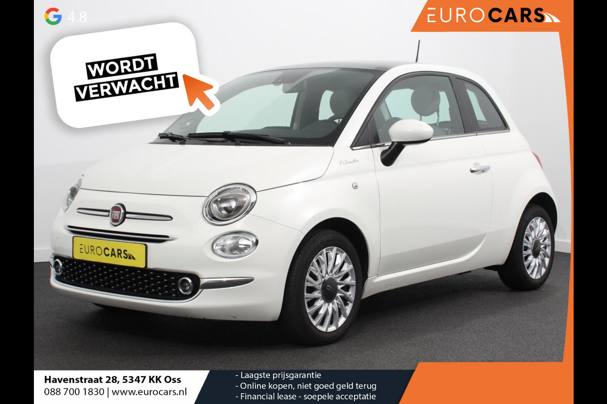 Fiat 500 1.0 Hybrid Dolcevita | Parkeersensor achter | Climate control | Radio | Panoramadak | Cruise control