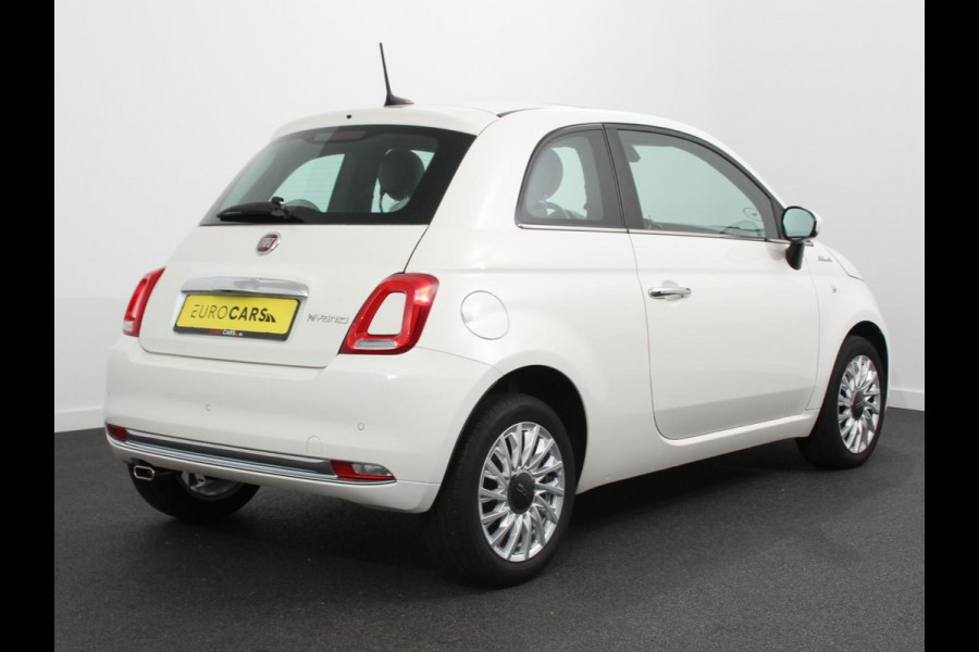 Fiat 500 1.0 Hybrid Dolcevita | Parkeersensor achter | Climate control | Radio | Panoramadak | Cruise control