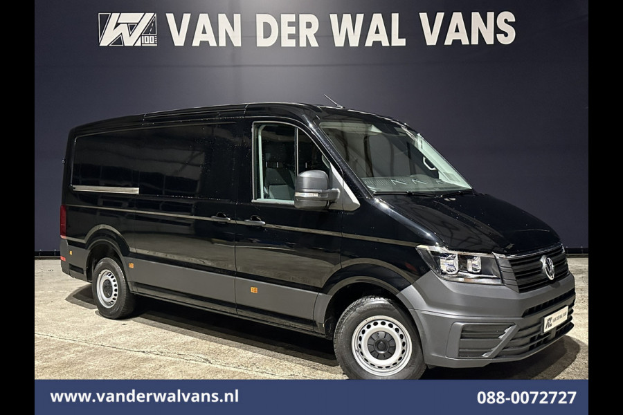 Volkswagen Crafter 2.0 TDI 140pk L3H2 L2H1 Euro6 Airco | Camera | Navigatie | Apple Carplay | Trekhaak Android Auto, Bijrijdersbank