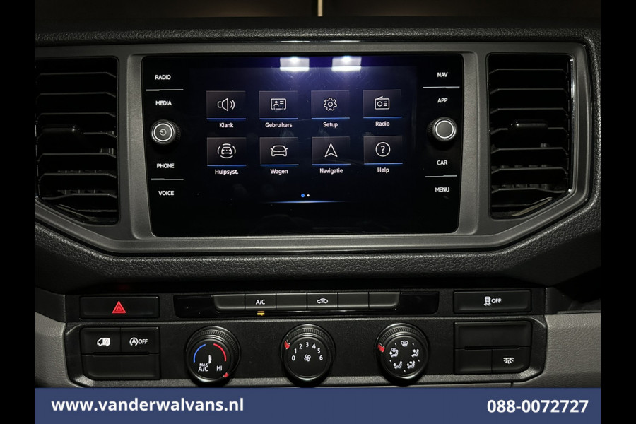 Volkswagen Crafter 2.0 TDI 140pk L3H2 L2H1 Euro6 Airco | Camera | Navigatie | Apple Carplay | Trekhaak Android Auto, Bijrijdersbank