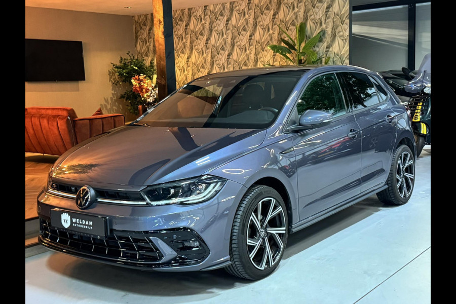 Volkswagen Polo 1.0 TSI 3x R-Line Garantie Pano IQ. Matrix Led Carplay Camera Keyless IQ. Drive Lane ACC Navi Clima Rijklaar