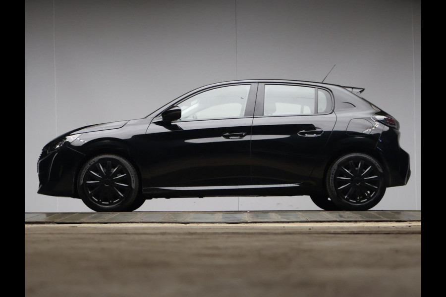 Peugeot 208 1.2 PureTech Active Black Edition Sport (APPLE CARPLAY,NAVI,CRUISE,LED,ELEKTRISCH PAKKET,SPORTSTOELEN,NETTE STAAT)