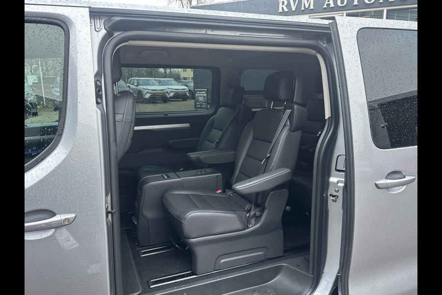 Opel Zafira-e Life 100 kW 75kWh Tourer M 6 PERSOONS| 3-FASE| ELEKTRISCHE ZIJDEUR| HEAD-UP DISPLAY| ELEK. STOELEN MET MEMORY| CAMERA| DEALER ONDERHOUDEN| DODE HOEK| LEDEREN BEKLEDING