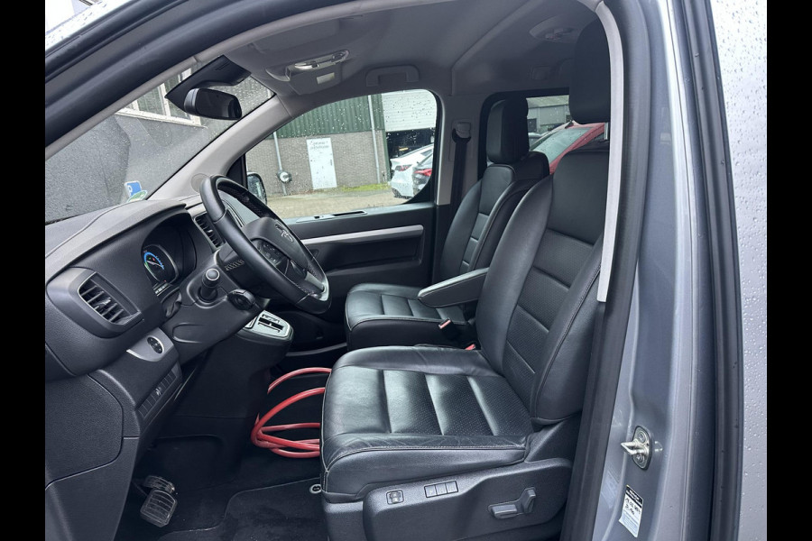 Opel Zafira-e Life 100 kW 75kWh Tourer M 6 PERSOONS| 3-FASE| ELEKTRISCHE ZIJDEUR| HEAD-UP DISPLAY| ELEK. STOELEN MET MEMORY| CAMERA| DEALER ONDERHOUDEN| DODE HOEK| LEDEREN BEKLEDING