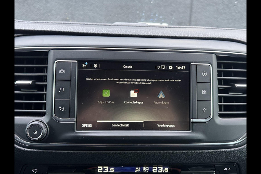 Opel Zafira-e Life 100 kW 75kWh Tourer M 6 PERSOONS| 3-FASE| ELEKTRISCHE ZIJDEUR| HEAD-UP DISPLAY| ELEK. STOELEN MET MEMORY| CAMERA| DEALER ONDERHOUDEN| DODE HOEK| LEDEREN BEKLEDING