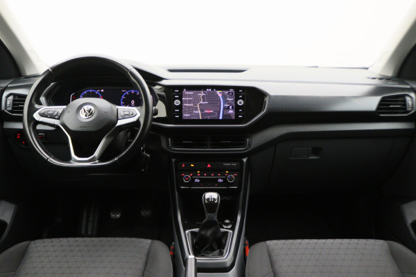 Volkswagen T-Cross 1.0 TSI Life Virtual Cockpit, Climate, ACC, Rijstrooksensor, Apple Carplay, PDC, 17''