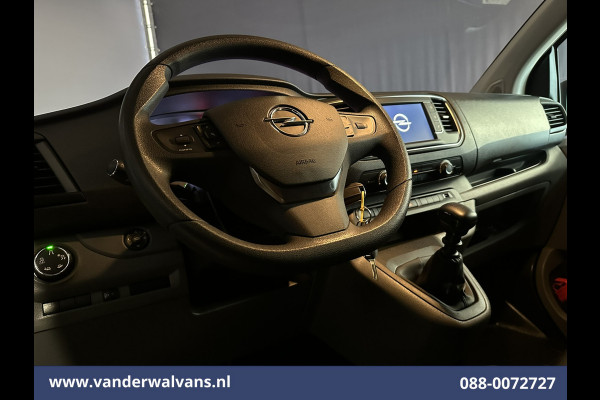 Opel Vivaro 1.5 CDTI 102pk L2H1 Euro6 Airco | Camera | Navigatie | Apple Carplay | Cruisecontrol Android Auto, Parkeersensoren, Bijrijdersbank