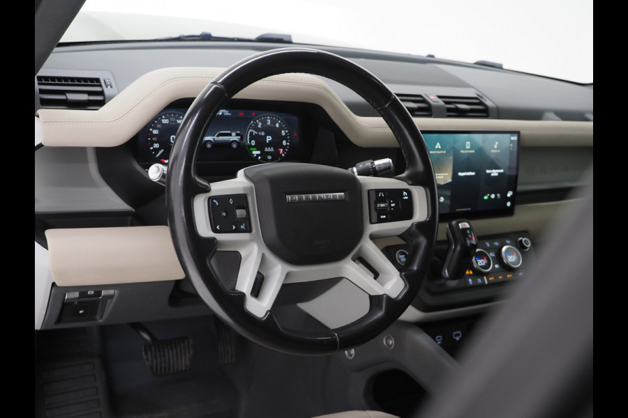 Land Rover Defender 110 2.0 P400e SE | PIVI Pro | Meridian | Keyless | 360 | Trekhaak | Memory | Leder | Dodehoek | Carplay