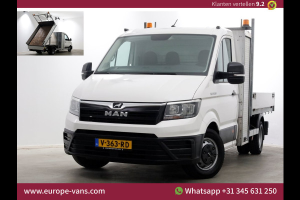 MAN TGE 5.180 2.0 177pk E6 L2H1 Kipper Dubbel Lucht Trekhaak 3500kg 06-2018