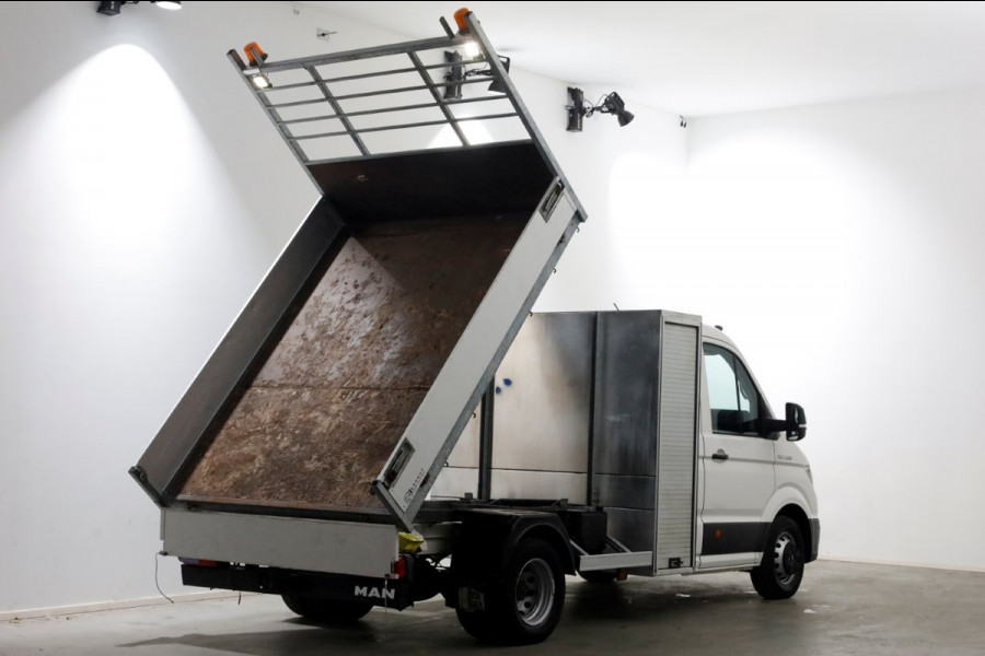 MAN TGE 5.180 2.0 177pk E6 L2H1 Kipper Dubbel Lucht Trekhaak 3500kg 06-2018