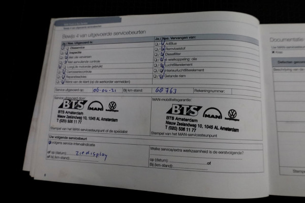 MAN TGE 5.180 2.0 177pk E6 L2H1 Kipper Dubbel Lucht Trekhaak 3500kg 06-2018