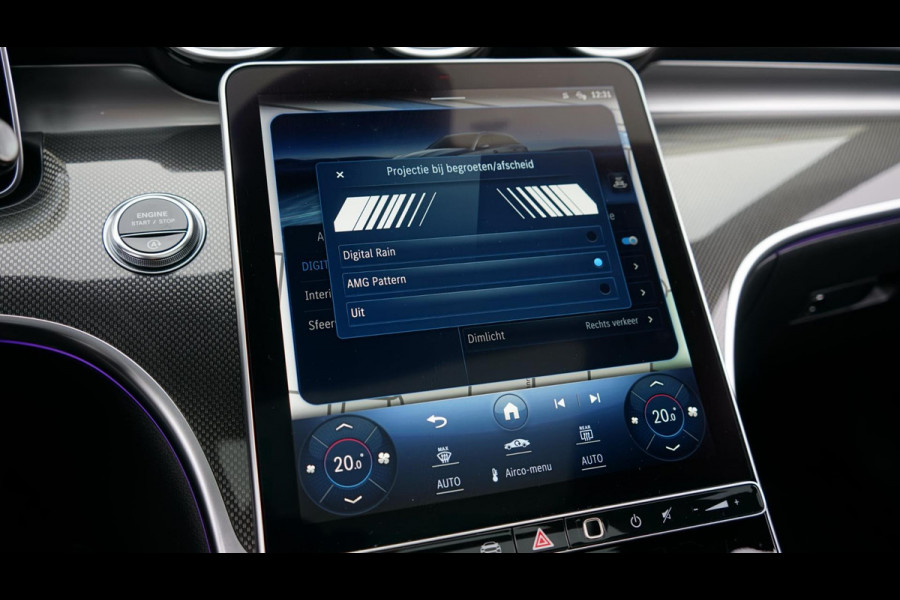 Mercedes-Benz C43 AMG 4MATIC 43 PERFORMANCE-360 CAMERA-ACC-AMBIANCE-BURMESTER-CARBON-DIGITAL LIGHT-HUD-PANO-NIGHT-WINTER-Etc