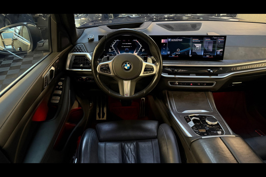 BMW X7 XDrive40i M-Sport|Softclose|Keyless|HUD|7Pers.|Skylounge|360 CAM|Dealer Onderhouden|Garantie 2028|Standkachel|