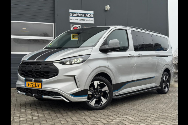 Ford Transit Custom 2.0 TDCI L2H1 Sport DC AWD 170pk | 2029 GARANTIE | Elek. Trekhaak 2500KG | Raptor | Digi Spiegel | 2x Schuif