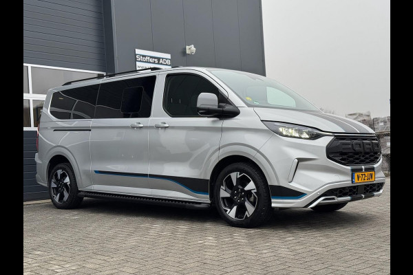 Ford Transit Custom 2.0 TDCI L2H1 Sport DC AWD 170pk | 2029 GARANTIE | Elek. Trekhaak 2500KG | Raptor | Digi Spiegel | 2x Schuif
