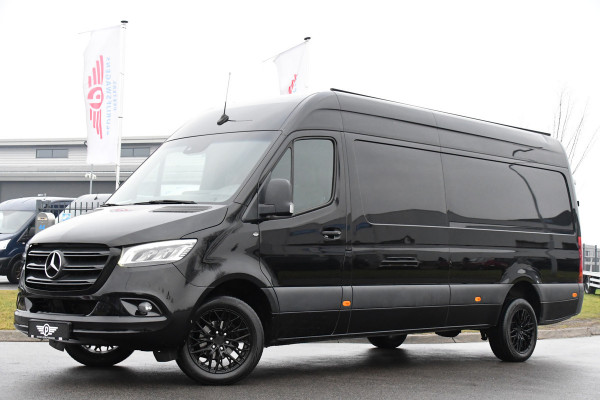 Mercedes-Benz Sprinter 319 V6 3.0 CDI L3H2 Black Edition Camera, Cruise, Carplay, LED, 10,5'' Mbux, 3500kg Trekhaak, Automaat, 190pk, Uniek!