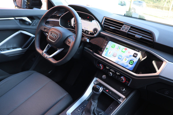 Audi Q3 35 TFSI Pro Line | Panoramadak | ACC | Side Assist | Lane Assist | Stoelverwarming | Camera | CarPlay | Keyless Go | Virtual Cockpit | F1 Flippers | Inc BTW | Nieuwe APK