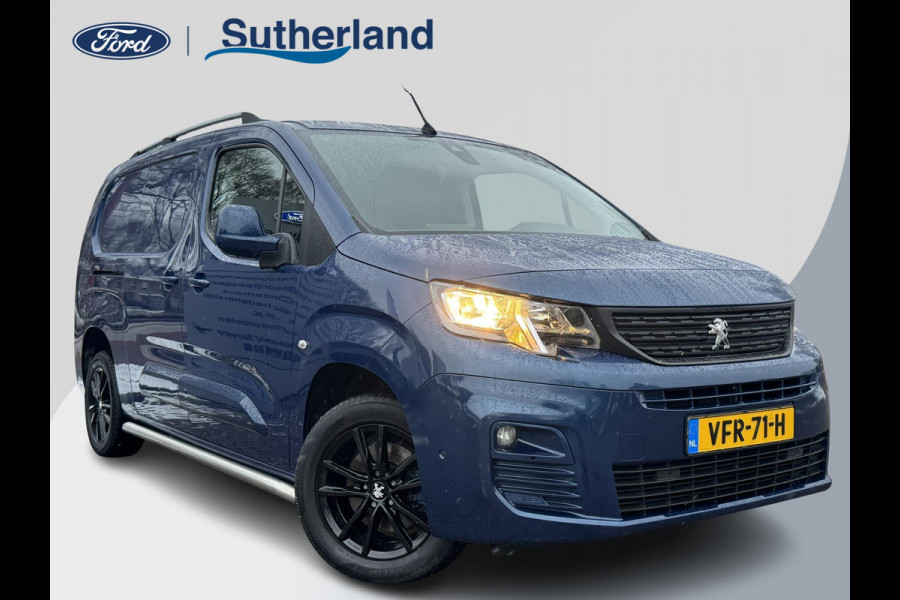Peugeot Partner 1.5 BlueHDI Asphalt Long | SCI | 130pk Automaat | Adaptieve Cruise |  Side bars | Stoelverwarming | 3 zits | Vooruitverwarming | Lichtmetaal
