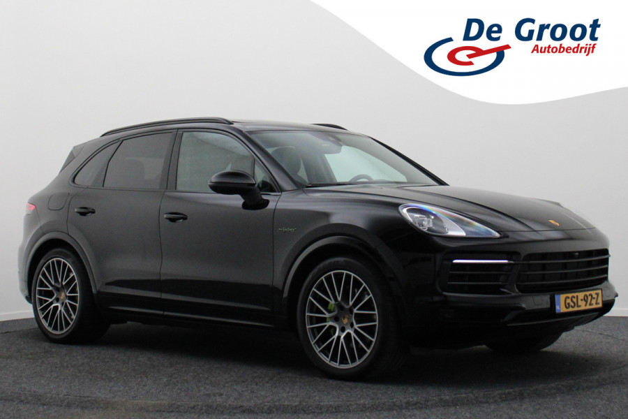 Porsche Cayenne 3.0 E-Hybrid Platinum Edition Sport Chrono Plus, Panoramadak, Luchtvering, Trekhaak, BOSE, 21"