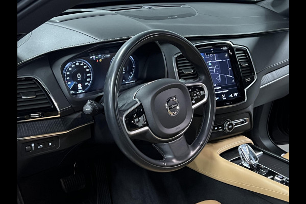 Volvo XC90 2.0 T8 Recharge AWD Inscription Luchtvering | Stoel ventilatie | Open dak | Trekhaak | 360 camera | Stuur-/stoelverwarming | Head-up