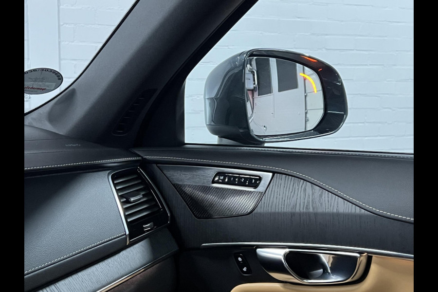 Volvo XC90 2.0 T8 Recharge AWD Inscription Luchtvering | Stoel ventilatie | Open dak | Trekhaak | 360 camera | Stuur-/stoelverwarming | Head-up