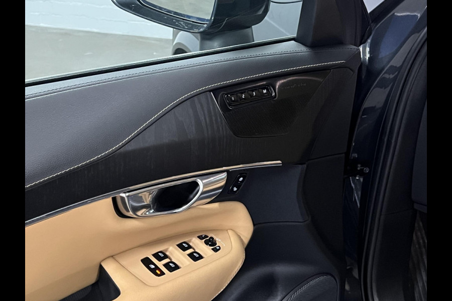 Volvo XC90 2.0 T8 Recharge AWD Inscription Luchtvering | Stoel ventilatie | Open dak | Trekhaak | 360 camera | Stuur-/stoelverwarming | Head-up