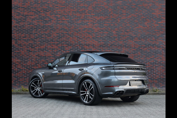 Porsche Cayenne Coupé 4.0 Turbo E-Hybrid | Quartzit - Pano - Trekhaak - Sport Chrono