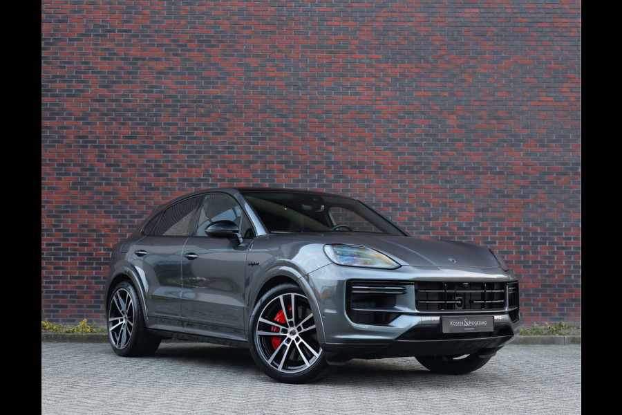 Porsche Cayenne Coupé 4.0 Turbo E-Hybrid | Quartzit - Pano - Trekhaak - Sport Chrono