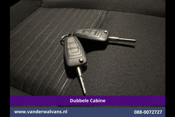 Ford Transit Custom 2.0 TDCI 170pk L2H1 Dubbele Cabine Euro6 Airco | 6-Zits | 2x zijdeur | Apple Carplay | LED | LM Velgen | Cruisecontrol Android Auto, Stoelverwarming, Verwarmde voorruit, Parkeersensoren, Sidebars