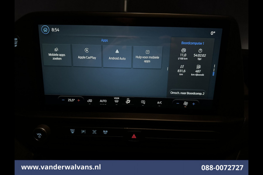 Ford Transit Custom 2.0 TDCI 136pk L2H1 Euro6 Airco | Camera | Apple Carplay | LED | Cruisecontrol Android Auto, Parkeersensoren, Verwarmde voorruit, Bijrijdersbank