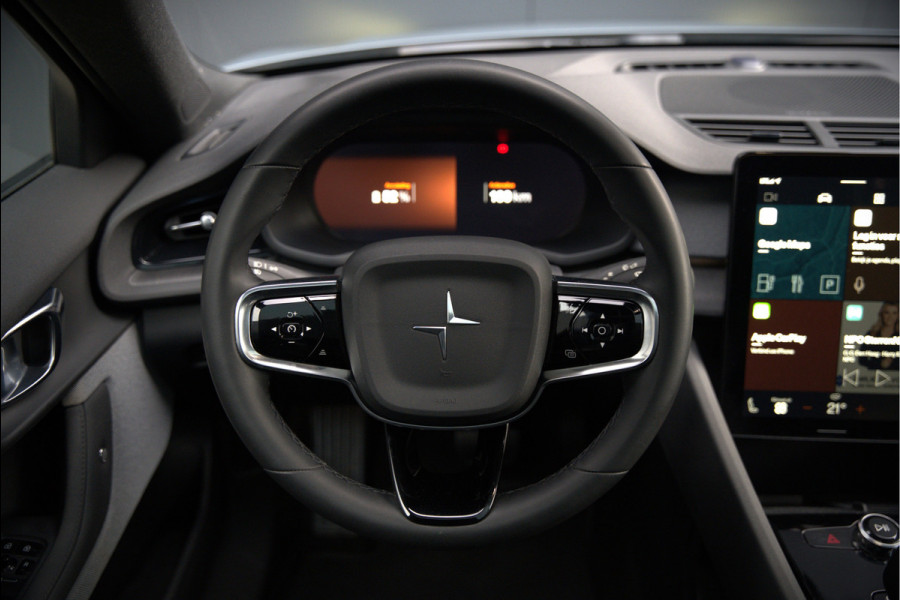 Polestar 2 Long Range Dual Motor Launch Edition 78kWh | Panoramadak | Stoelverwarming | Stuurverwarming | Harman Kardon | Memory Seat | 360 Camera | Keyless | Elektrische Trekhaak | Apple Carplay | BTW | LED |