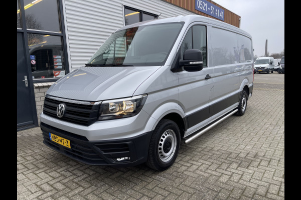 Volkswagen Crafter 30 2.0 TDI L3H2 Comfortline ( voorheen L2H1 ) / euro 6 / bpm vrij / lease vanaf € 342 / vaste prijs rijklaar € 20.950 ex btw / zilver metallic / airco / cruise / navi / pdc voor en achter