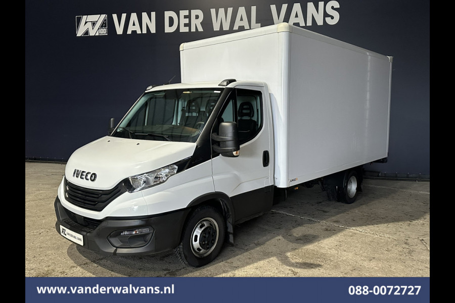 Iveco Daily 35C16H 157pk Dubbel Lucht Bakwagen Laadklep Euro6 Airco | Bijrijdersbank