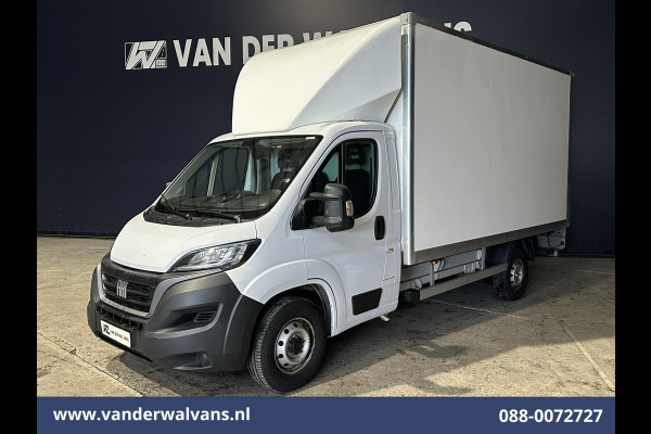 Fiat Ducato 2.2 MultiJet 140pk Bakwagen 222cm Hoog Laadklep Euro6 Airco | Camera | Cruisecontrol Bijrijdersbank