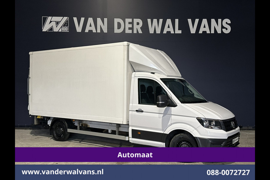 Volkswagen Crafter 2.0 TDI 141pk Automaat Bakwagen Laadklep Euro6 Airco | Bijrijdersbank
