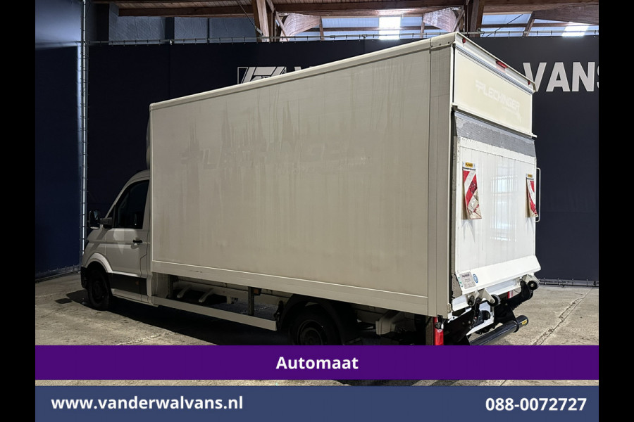 Volkswagen Crafter 2.0 TDI 141pk Automaat Bakwagen Laadklep Euro6 Airco | Bijrijdersbank