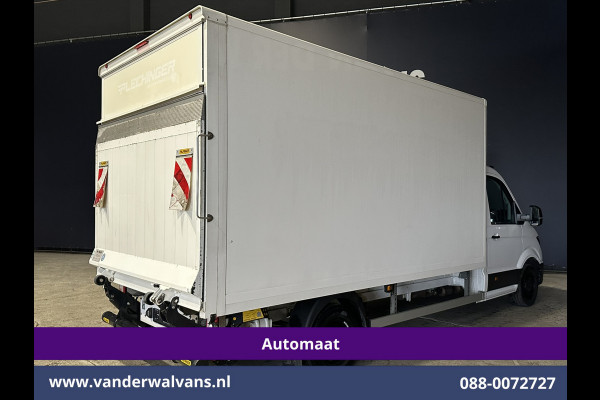 Volkswagen Crafter 2.0 TDI 141pk Automaat Bakwagen Laadklep Euro6 Airco | Bijrijdersbank