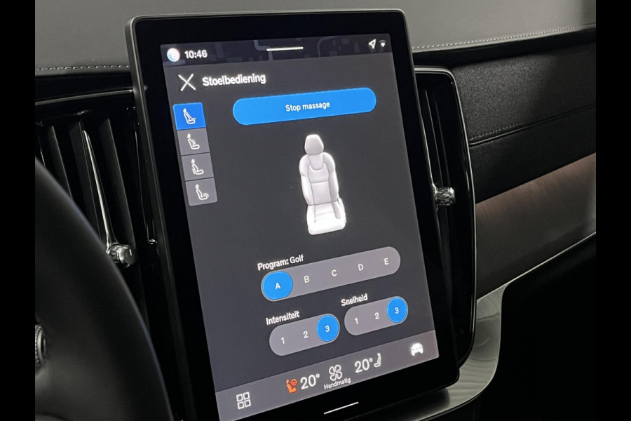 Volvo XC90 2.0 T8 Plug-in hybrid AWD Ultra Dark Luchtvering | Massage | Bowers & Wilkins | Trekhaak | Adapt. Cruise | Stoelventilatie | 22" wielen | 360 camera | Head-up