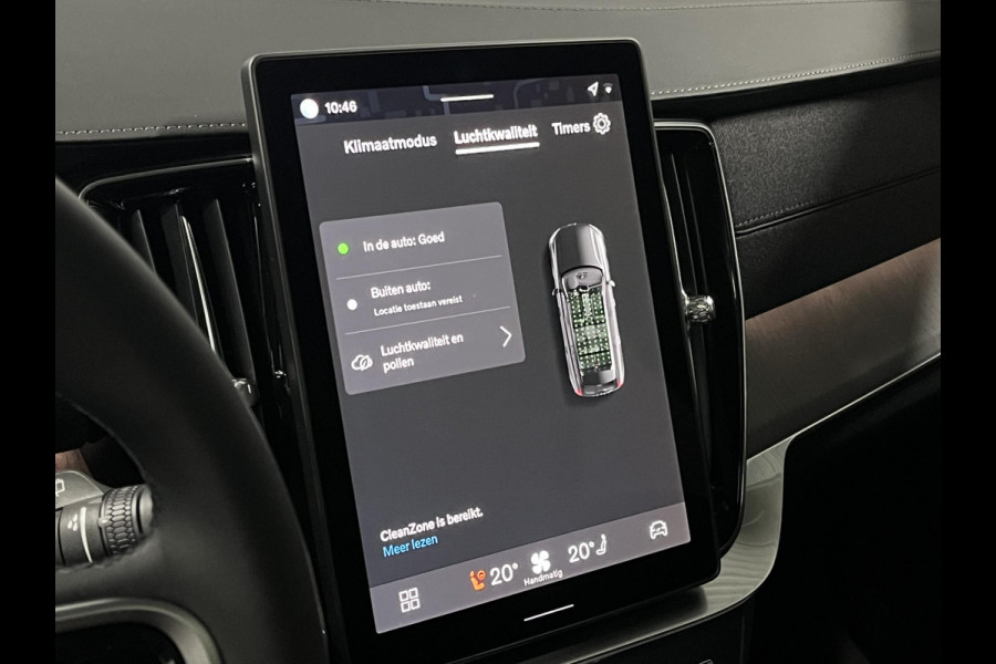 Volvo XC90 2.0 T8 Plug-in hybrid AWD Ultra Dark Luchtvering | Massage | Bowers & Wilkins | Trekhaak | Adapt. Cruise | Stoelventilatie | 22" wielen | 360 camera | Head-up
