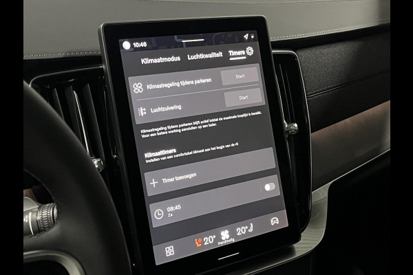 Volvo XC90 2.0 T8 Plug-in hybrid AWD Ultra Dark Luchtvering | Massage | Bowers & Wilkins | Trekhaak | Adapt. Cruise | Stoelventilatie | 22" wielen | 360 camera | Head-up