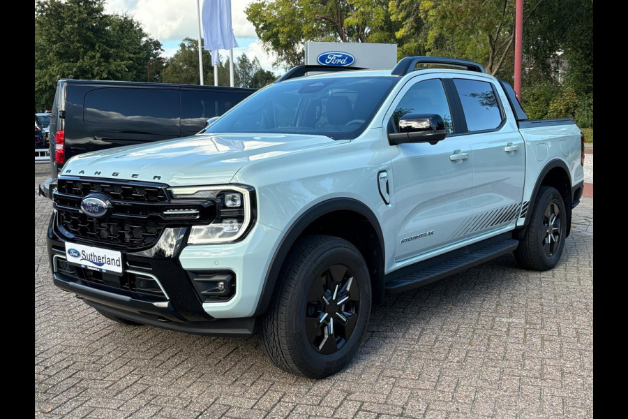 Ford Ranger 2.3 PHEV Stormtrak Double Cab 281pk | 5 persoons! | Technology Pack Plus Trailer | Cargo Area Management System | Power Rollertop | Prijs excl. BTW incl. BPM | laadkabel mode 3 16A