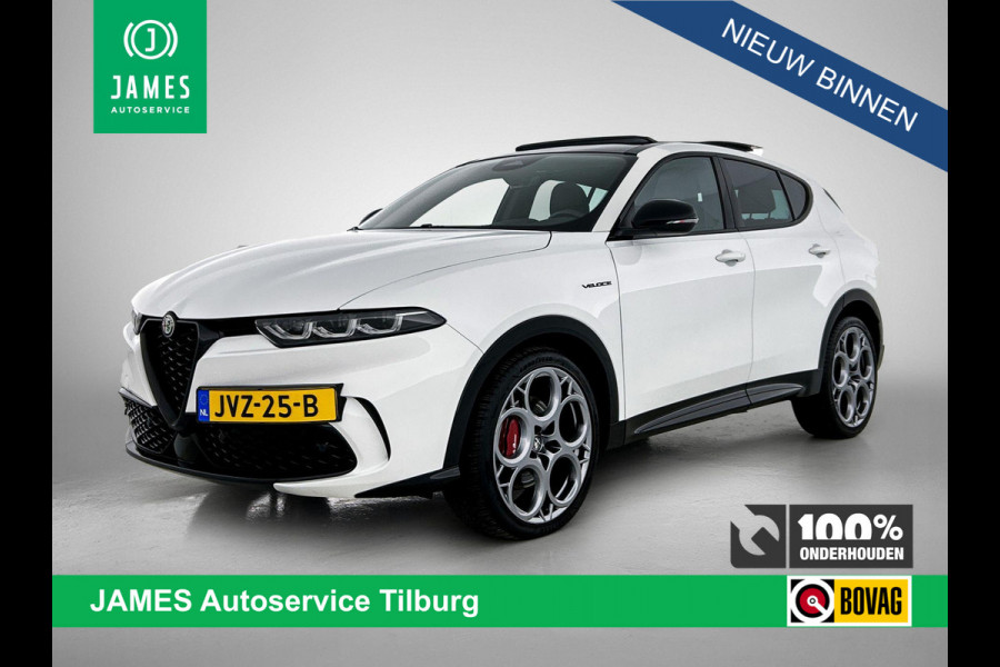 Alfa Romeo Tonale 1.5T Hybrid Veloce PANO | CAMERA | STOELVERWAMING & VENTILATIE | LEER
