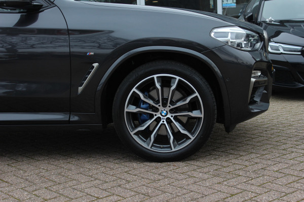 BMW X3 M40i xDrive High Executive / Panoramadak / 360Camera / Head-up / Keyless / 20'' / Harman Kardon / Bruin Leder / Dodehoek / DAB / Stoelverwarming 4x / ACC / CarPlay