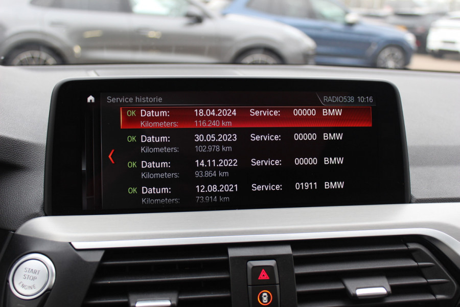 BMW X3 M40i xDrive High Executive / Panoramadak / 360Camera / Head-up / Keyless / 20'' / Harman Kardon / Bruin Leder / Dodehoek / DAB / Stoelverwarming 4x / ACC / CarPlay