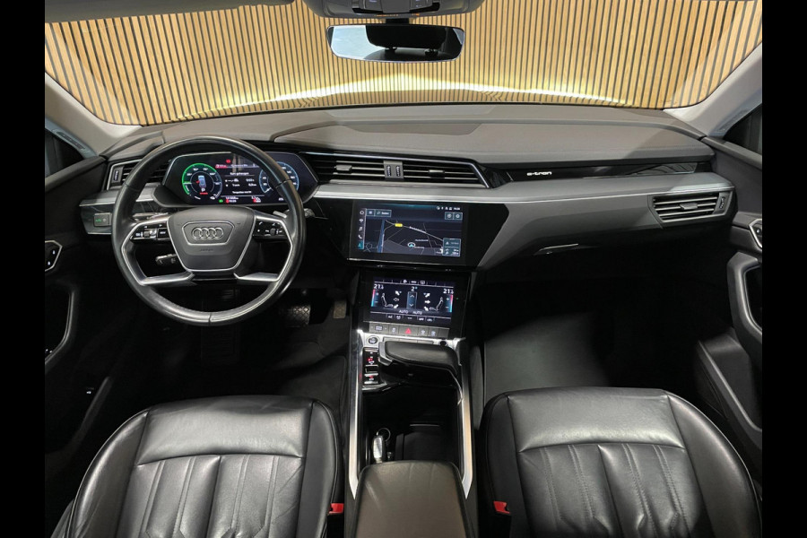 Audi e-tron 55 Quattro Edition 95 kWh|88% SOH|GROTE ACCU|BLACK EDITION|LEDER|CLIMATE+CRUISE|NAVIGATIE|NL-AUTO|NAP|INCL BTW|1e EIG|