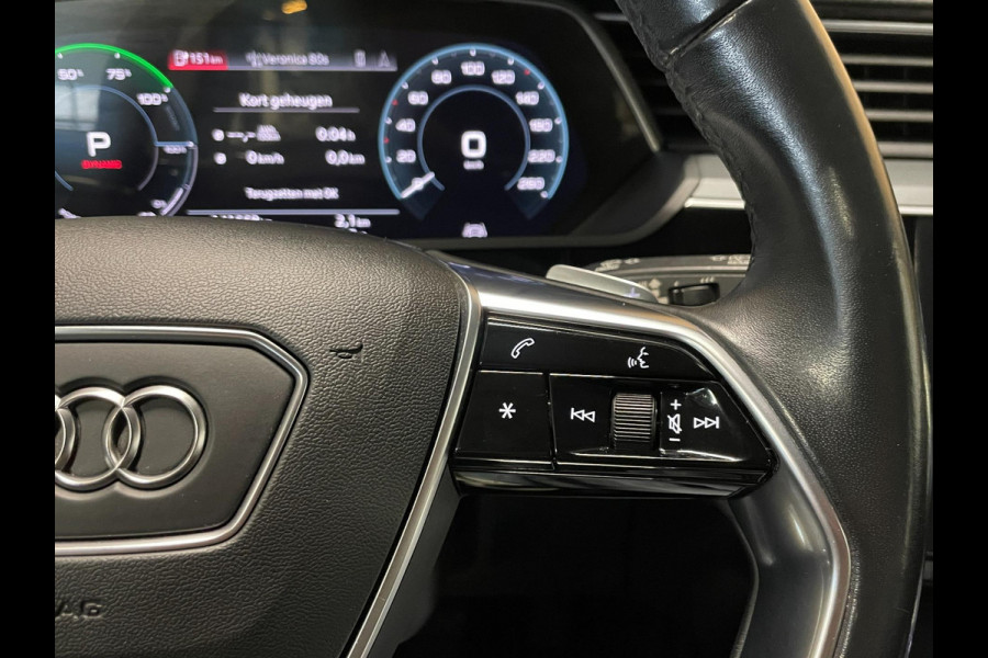 Audi e-tron 55 Quattro Edition 95 kWh|88% SOH|GROTE ACCU|BLACK EDITION|LEDER|CLIMATE+CRUISE|NAVIGATIE|NL-AUTO|NAP|INCL BTW|1e EIG|